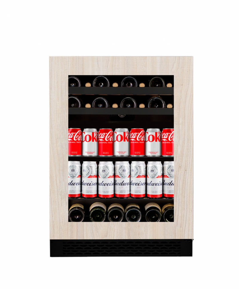 Restored Centre de Breuvage Wine Cell'R - Titanium Panel Ready - 1 Zone - 16 Bouteilles + 92 canettes