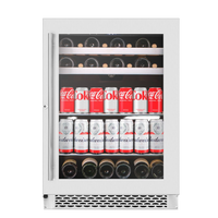 Wine Cell'R Beverage Centre - Titanium - 1 Zone - 16 Bottles + 92 Cans