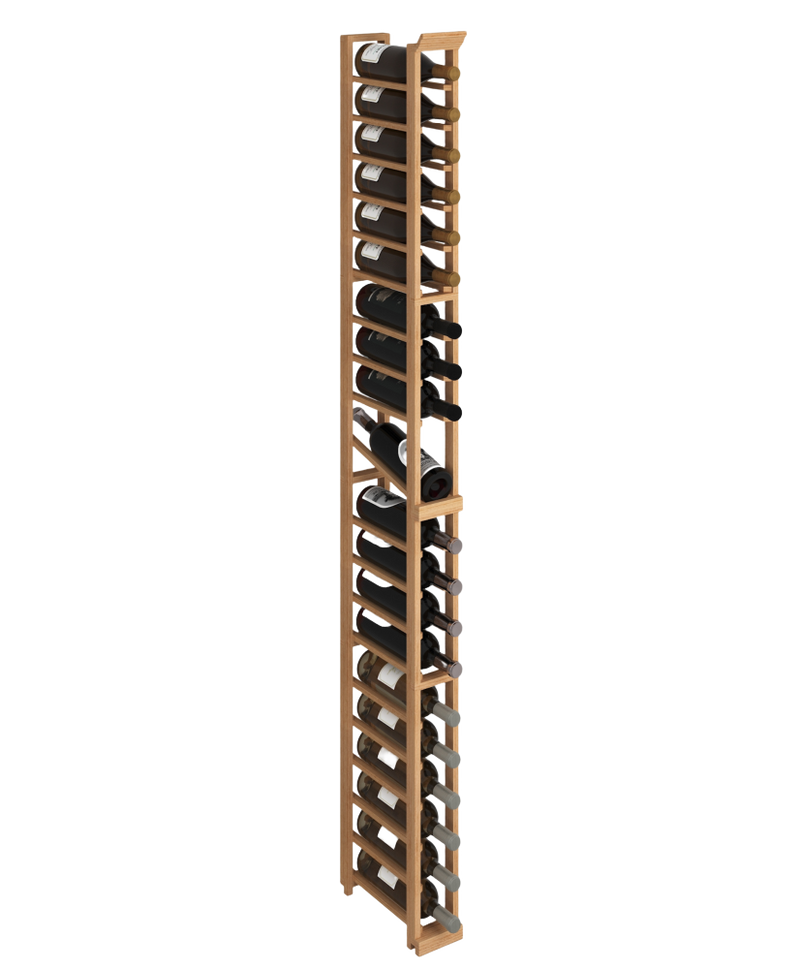 Elite Kit Rack - Colonne Simple Bouteille Standard Modulable en Acajou