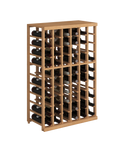 Elite Kit Rack - 6 Colonnes Demi-Hauteur Modulable en Acajou