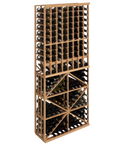 Elite Kit Rack - Casier 8 Colonnes & Diamant en Acajou
