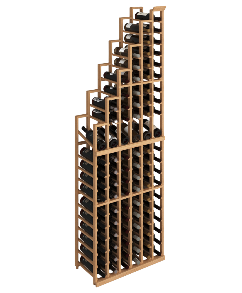Elite Kit Rack -  6 Colonnes Cascade Gauche Modulable en Acajou