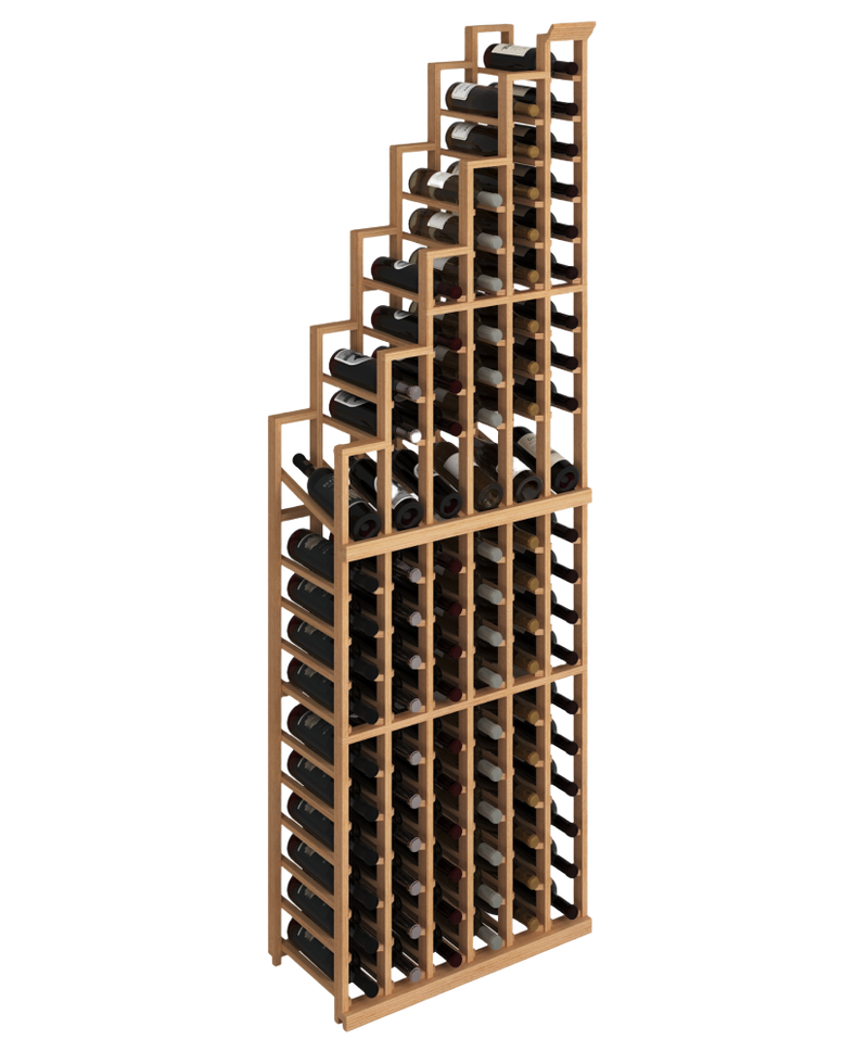 Elite Kit Rack -  6 Colonnes Cascade Gauche Modulable en Acajou