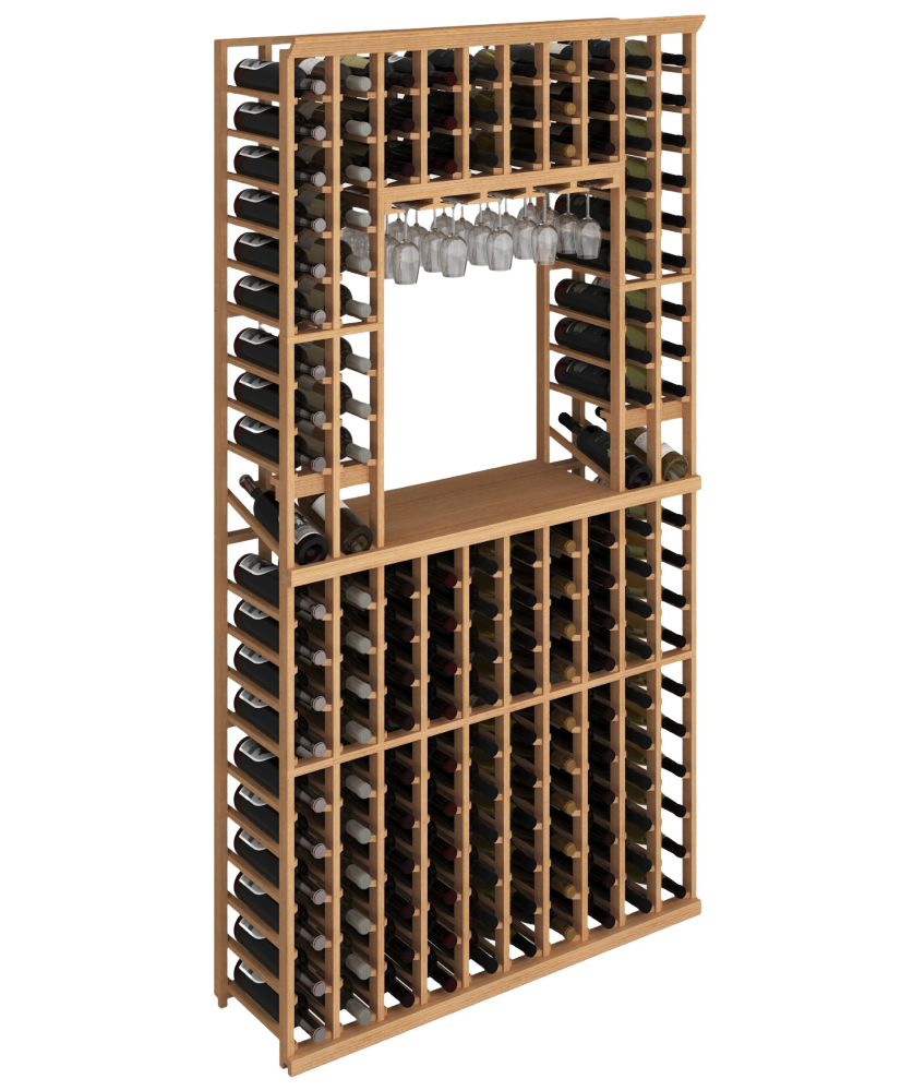 Elite Kit Rack - Présentoir de Dégustation 10 Colonnes en Acajou