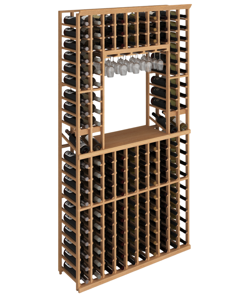 Elite Kit Rack - Présentoir de Dégustation 10 Colonnes en Acajou