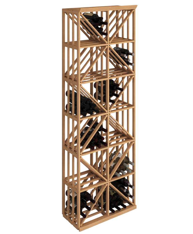Elite Kit Rack - Double Colonne Diamant 144 Bouteilles