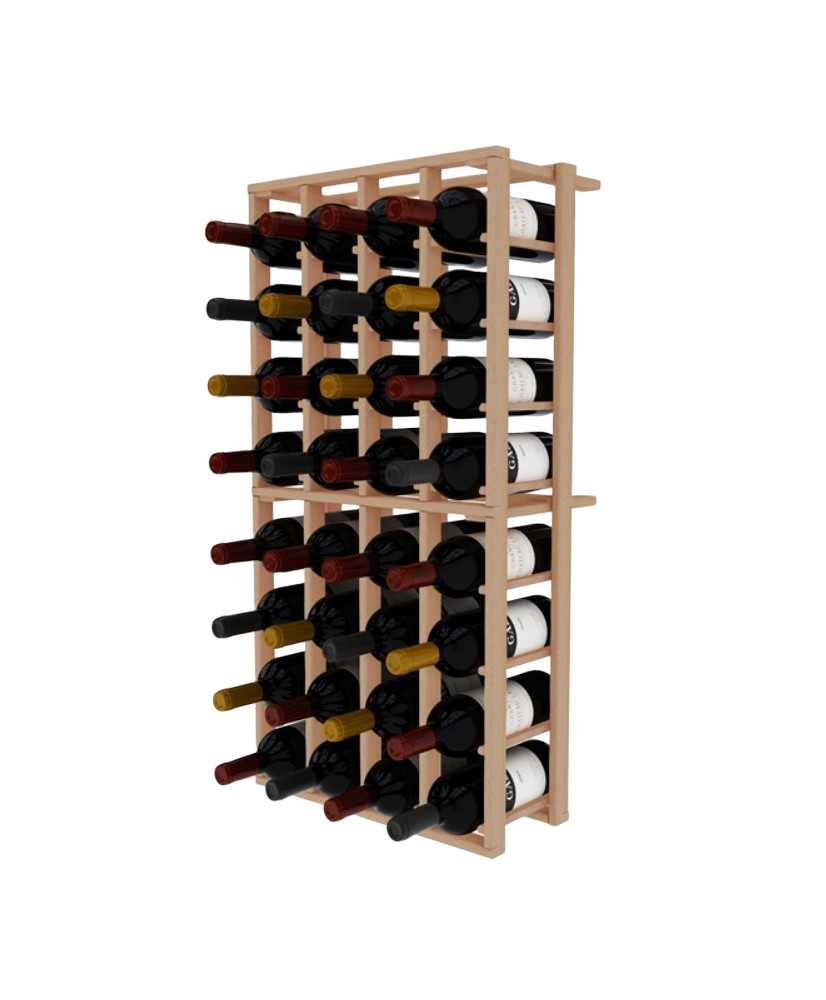 Kit Rack Classic - Casier 4 Colonnes - 50 Demi-Bouteilles