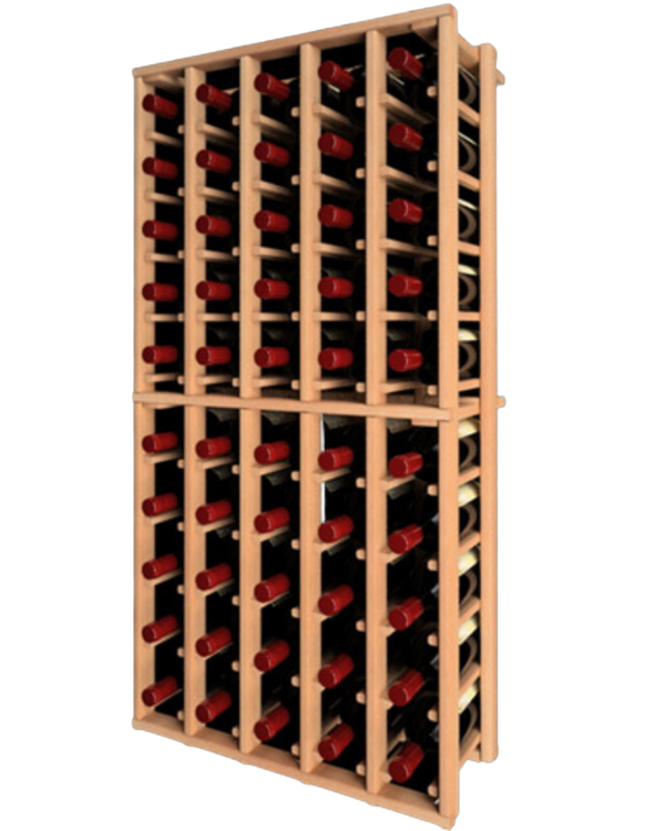 Kit Rack Classic | Casier 5 Colonnes - 50 Demi-Bouteilles