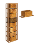 Elite Kit Rack - Support de Rangement 96 Bouteilles