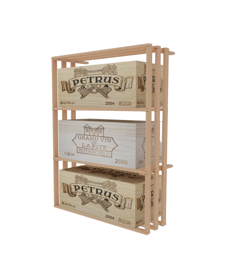 Kit Rack Classic - Rangement pour Caisses en Bois