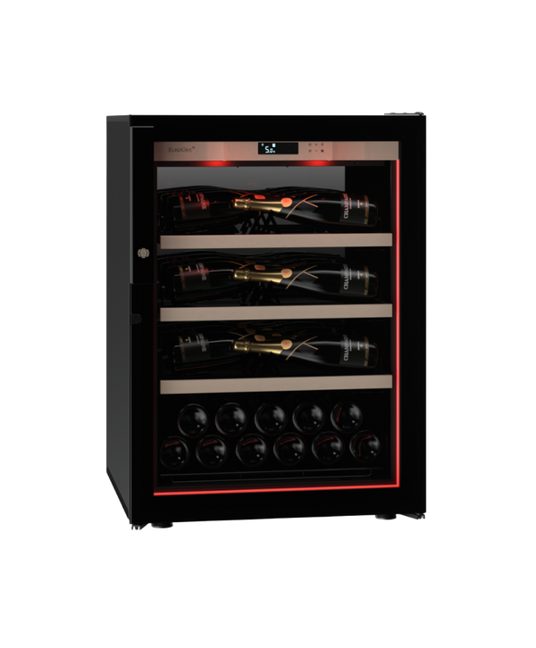 EuroCave Champagne | Champagne Cellar - 35 Bottles - Glass Door