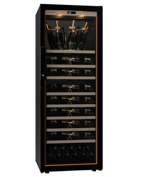 EuroCave Champagne | Champagne Cellar - 75 Bottles - Glass Door