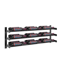 Wall-Mounted Wine Rack - Wine Wall - 18 Bottles