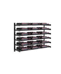 Wall-Mounted Wine Rack - Wine Wall - 54 Bottles