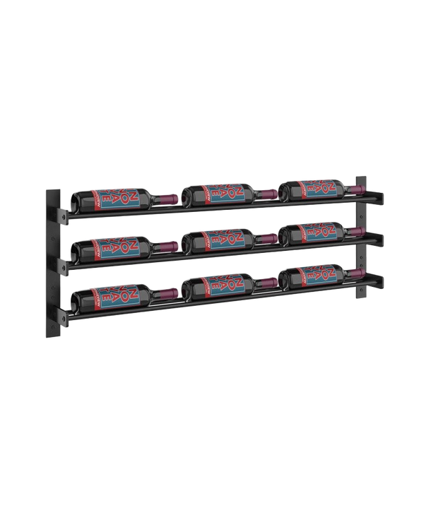 Wall Mounted Wine Rack - Wine Wall - 9 Bottles