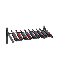 Wall Mounted Wine Rack - Wine Wall - 9 Bottles