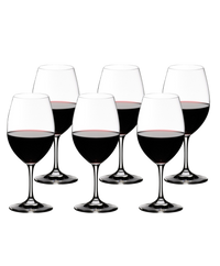 Verre Riedel | Ens. de 6 Verres | Série Ouverture | Vin Rouge