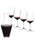 Ens. Verres & Carafe - Série Veloce | Cabernet/Merlot