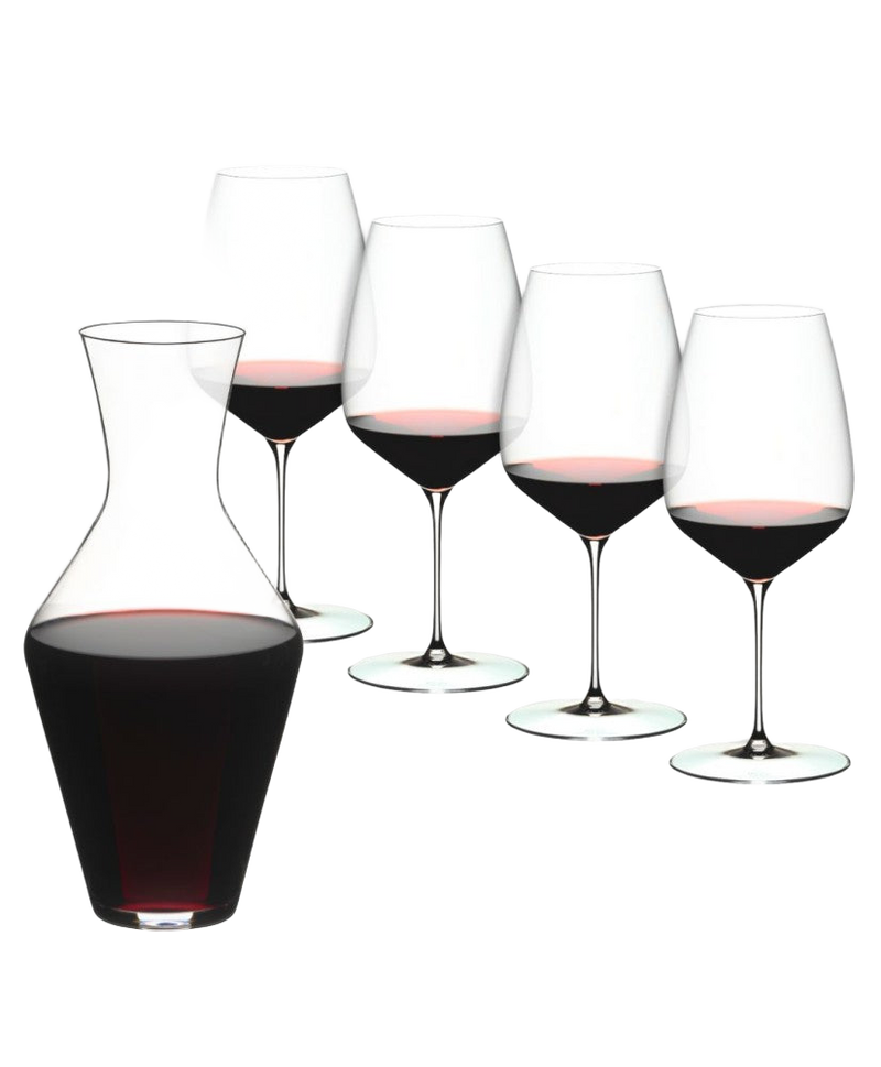 Ens. Verres & Carafe - Série Veloce | Cabernet/Merlot