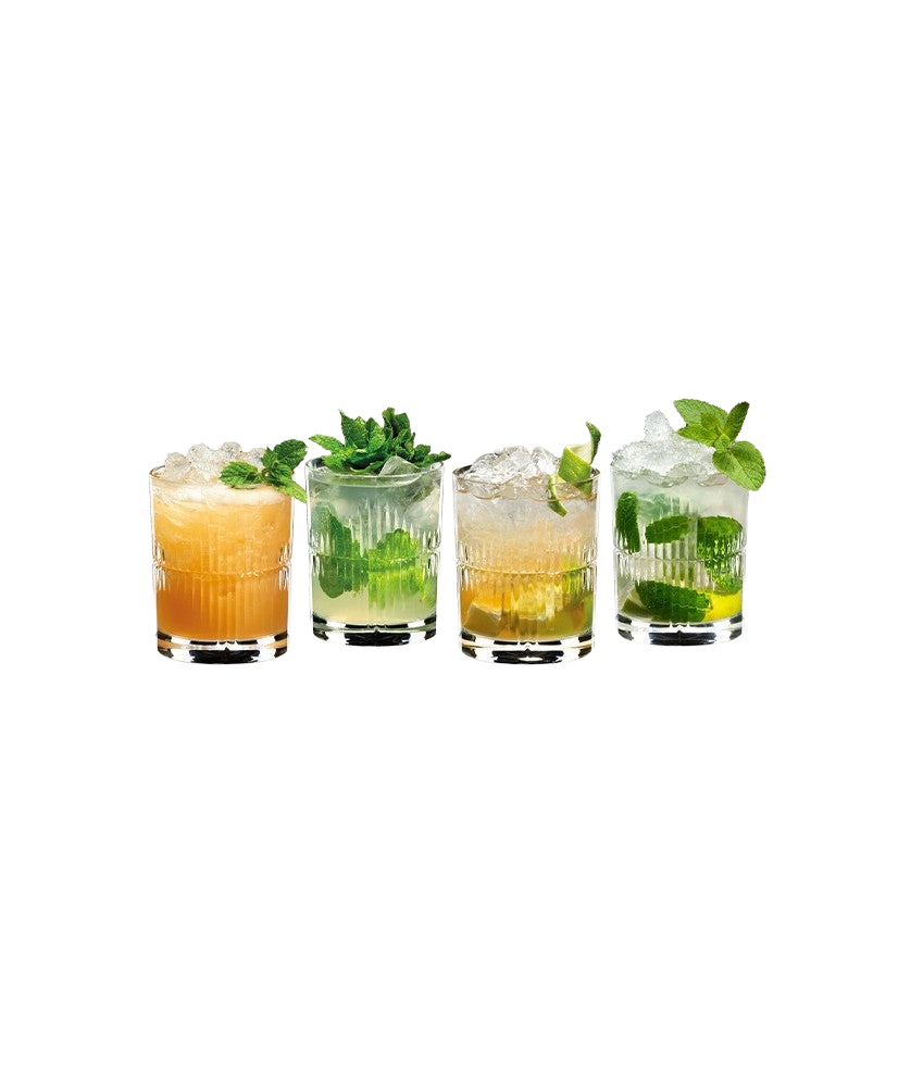 Ens. de 4 Verres à Rhum Riedel