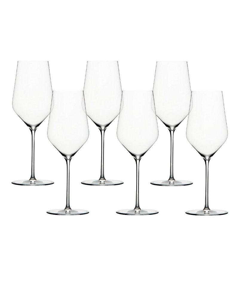 Ens. de 6 Verres à Vin Blanc Zalto Cristal