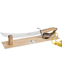 Dozorme champagne sabre | Bronze & oak guard