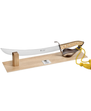 Dozorme champagne sabre | Bronze & oak guard