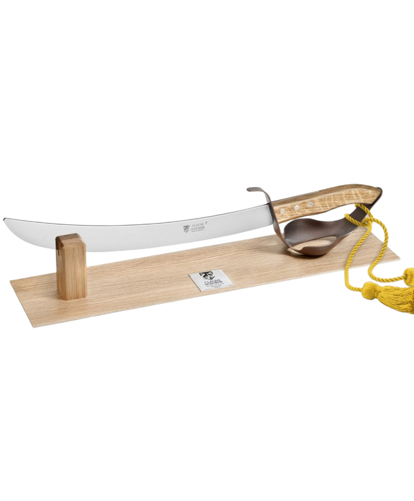 Dozorme champagne sabre | Bronze & oak guard