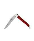 Couteau pliant Laguiole Tissus Compressé Rouge