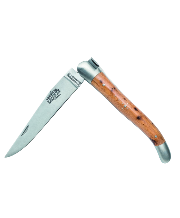 Laguiole Juniper Folding Knife