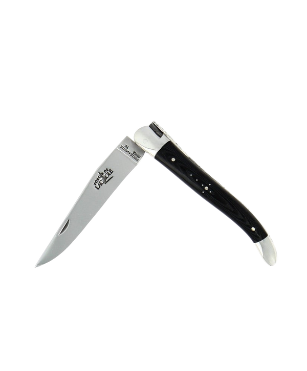 Laguiole Black Compressed Fabric Folding Knife