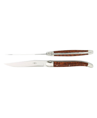Set of 2 Laguiole Table Knives - Amourette