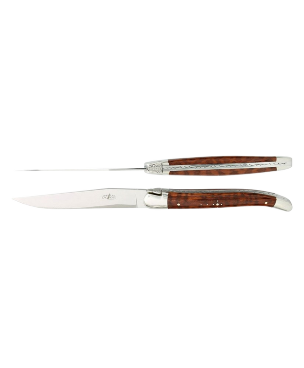 Set of 2 Laguiole Table Knives - Amourette