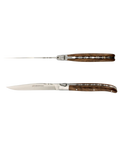 Ens. de 2 Couteaux de Table Laguiole - Noyer