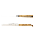 Ens. de 2 Couteaux de Table Laguiole - Olivier