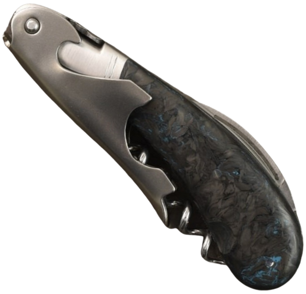 Laguiole Magnum Fontenille Pataud Sommelier | Fat Carbon Dark Matter Blue