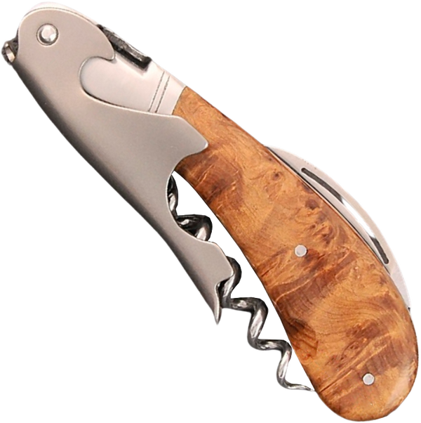Laguiole Magnum Fontenille Pataud Sommelier | Thuya Burl - CS