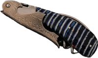 Laguiole Magnum Fontenille Pataud Sommelier | Blue Fossil Mammoth Molar - CS