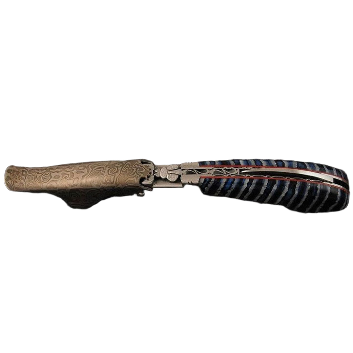 Sommelier Laguiole Magnum | Molaire de Mammouth Fossile Bleue - CS