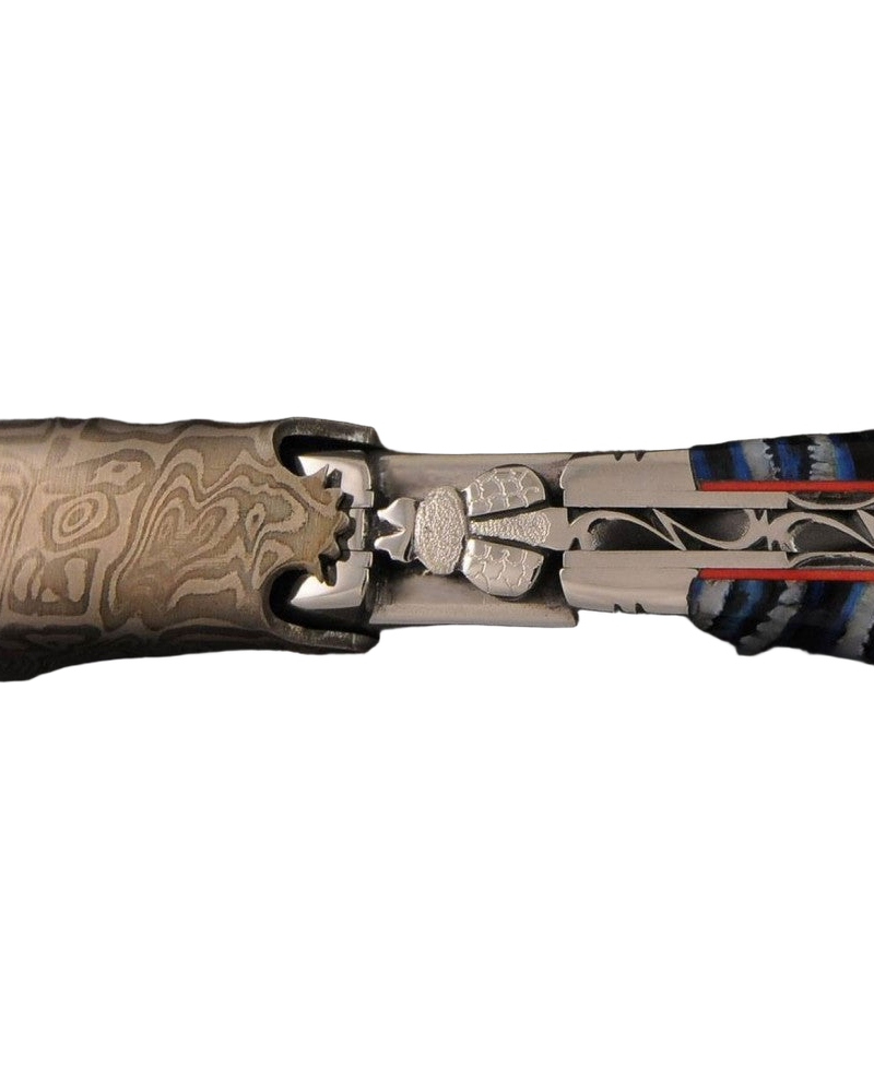 Sommelier Laguiole Magnum | Molaire de Mammouth Fossile Bleue - CS