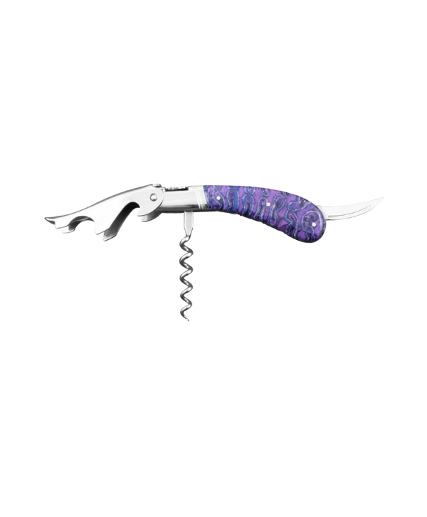 Sommelier Laguiole Magnum | Molaire de Mammouth Fossile Violet -CS