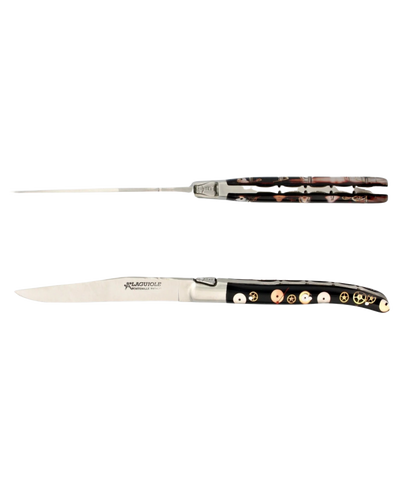 Set of 2 Laguiole Table Knives - Watch Mechanisms