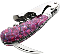 Laguiole Magnum Fontenille Pataud Sommelier | Fossilized Mammoth Molar Pink - CS
