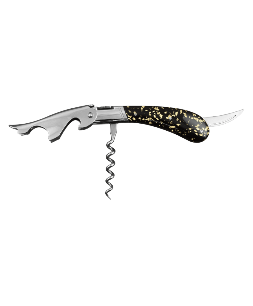 Sommelier Laguiole Magnum Feuille d'Or
