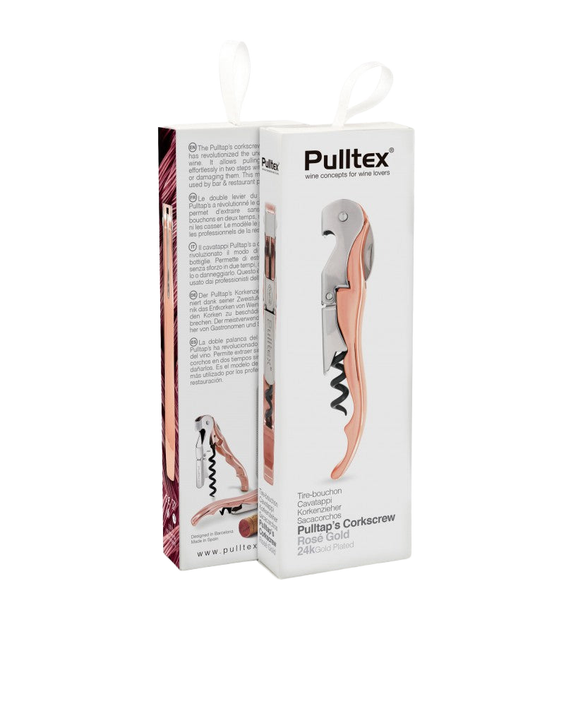 Tire-bouchon Evolution Pulltap's  Or Rose