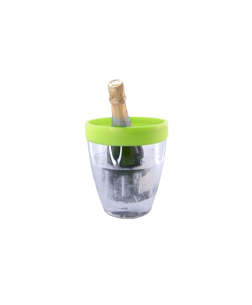 Seau à Glace - Bande Silicone Vert