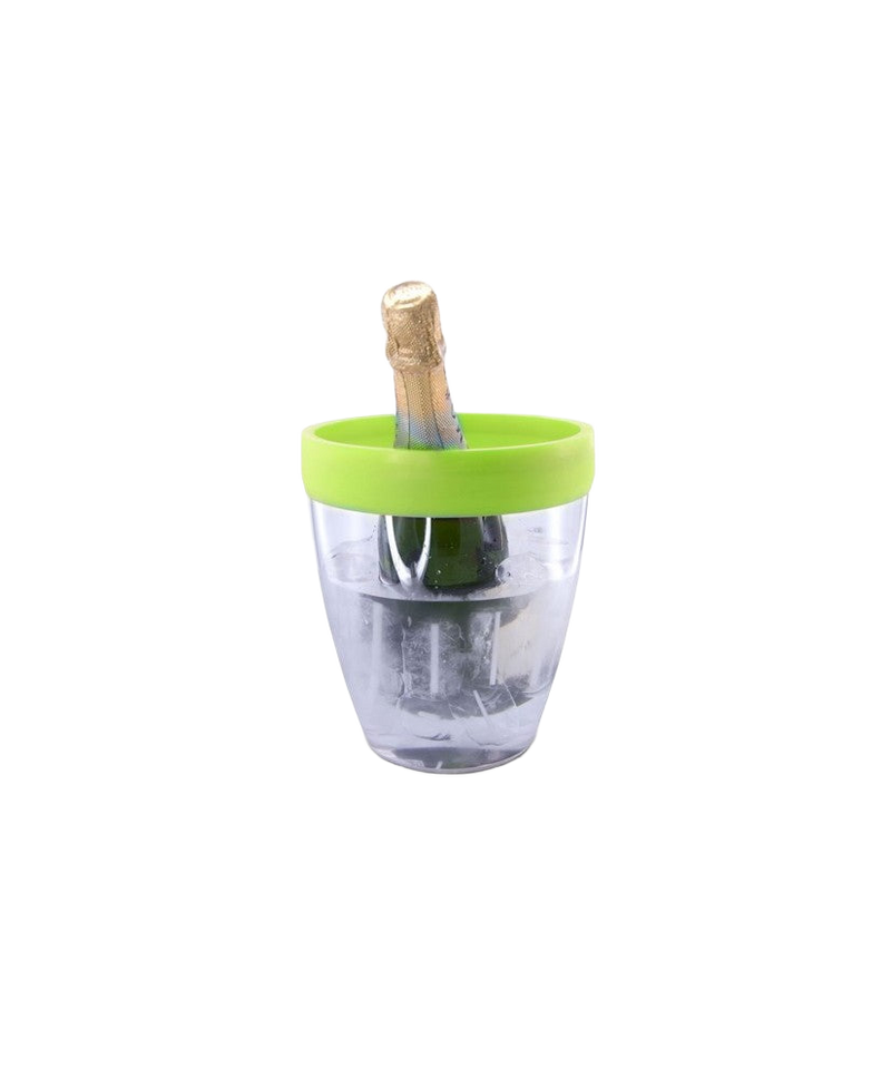 Seau à Glace - Bande Silicone Vert