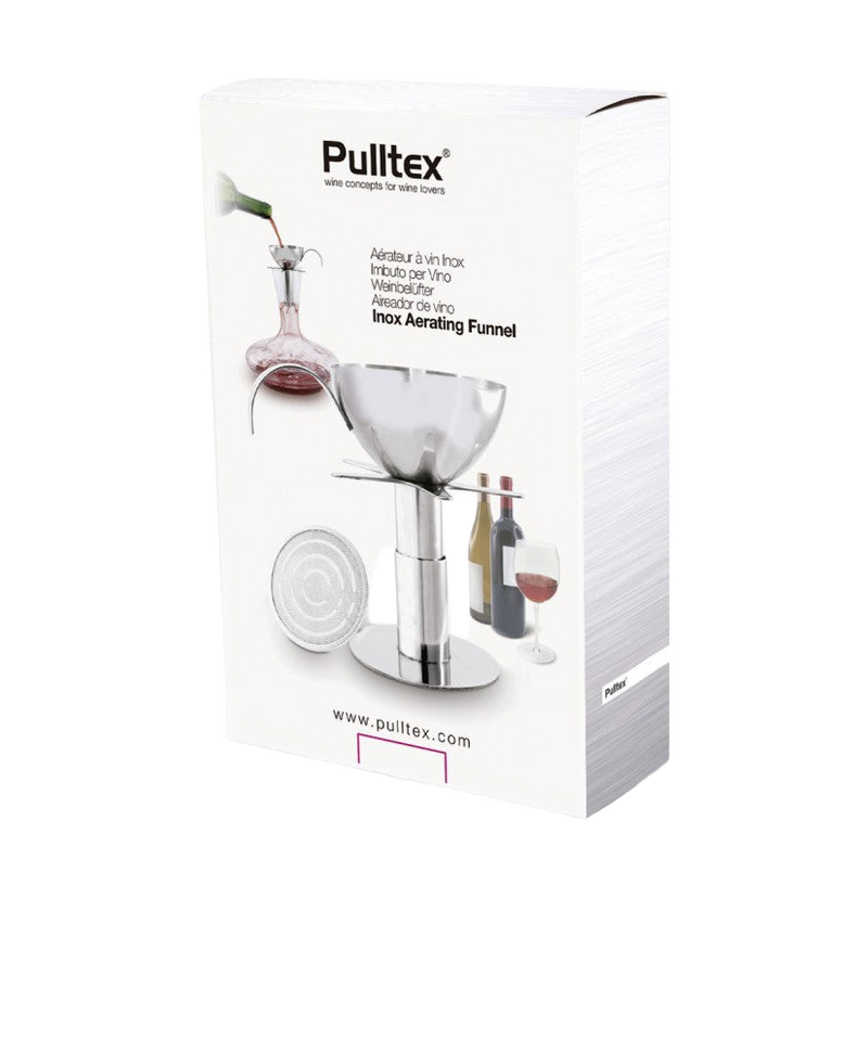 Aérateur à vin & socle Inox