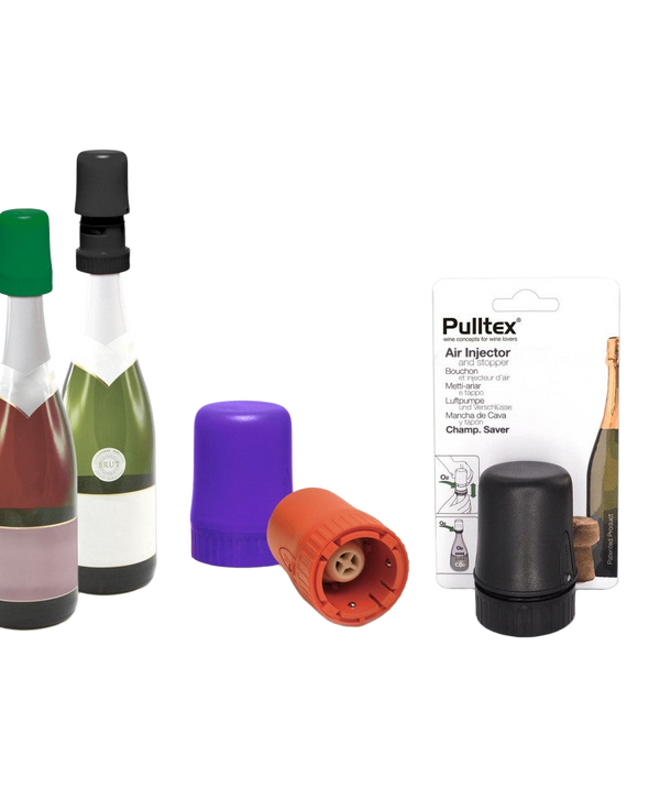 Cap & Pump for Sparkling Wine