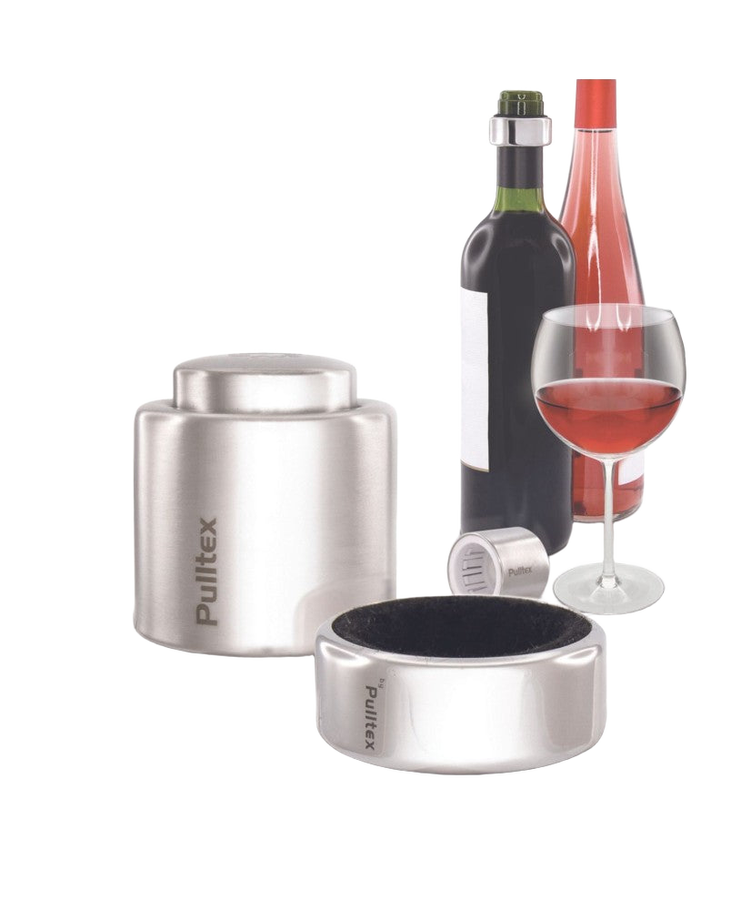 Ensemble Bouchon à Vin et Anneau Anti-Goutte